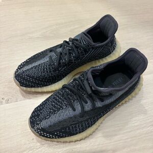 Adidas Yeezy Black and Gray Sneakers